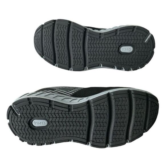 New Brooks Addiction Walker Suede Shoes Sneakers Black Primer Black 8 Extra Wide - Picture 7 of 8